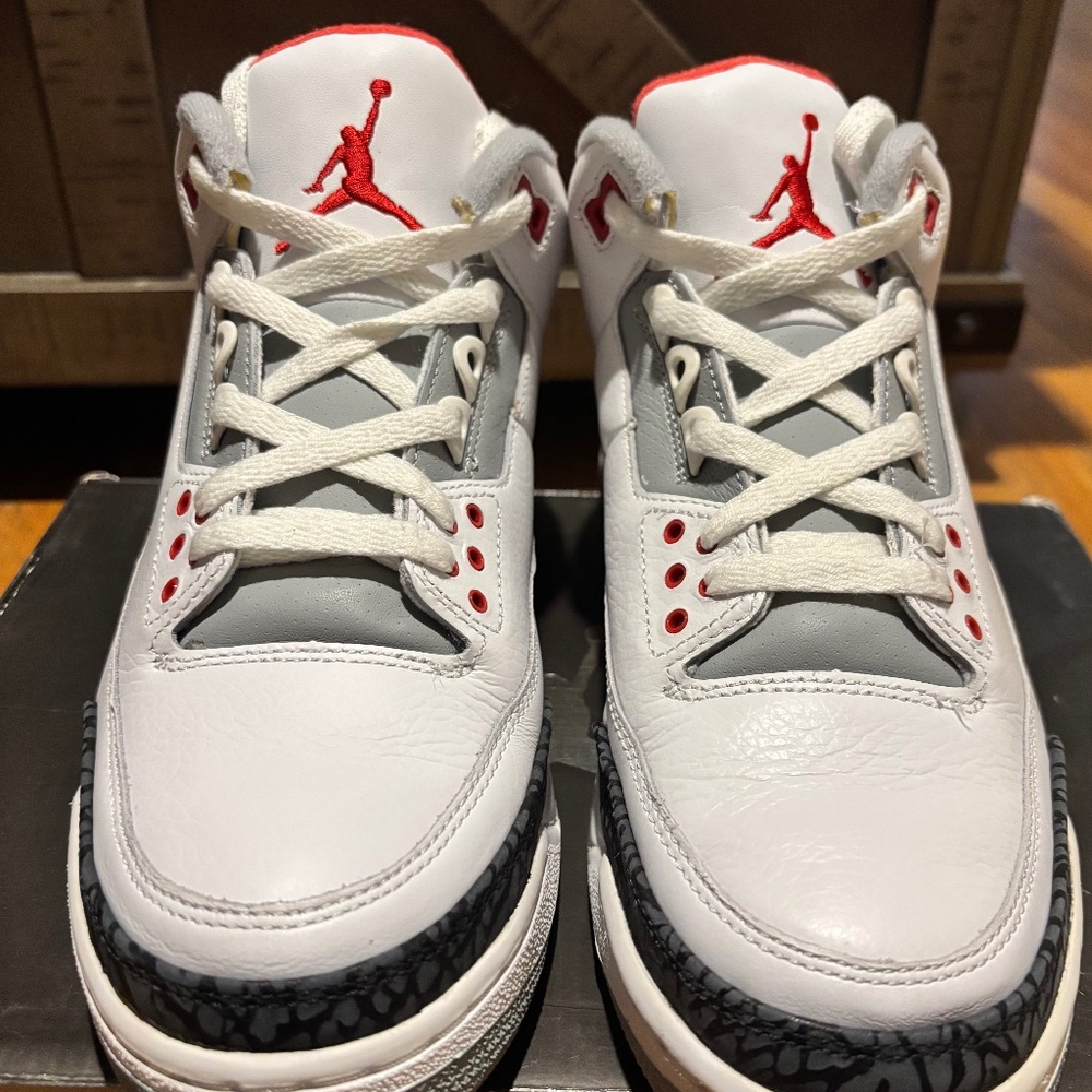 2007 Air Jordan 3 Retro Fire Red